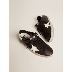 NEW Golden Goose Low-cut Sneakers Black HI STAR Black EU 38 US 8